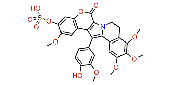 Lamellarin C 20-sulfate